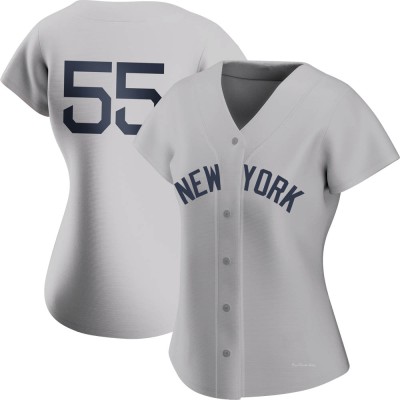 Women's Hideki Matsui New York Yankees Authentic Gray 2021 Field of Dreams Jersey