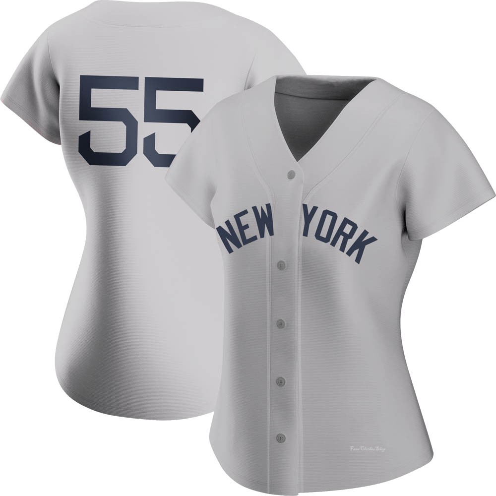 Women's Hideki Matsui New York Yankees Replica Gray 2021 Field of Dreams Jersey