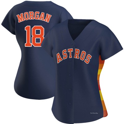 Women's Joe Morgan Houston Astros Replica Navy Alternate Jersey