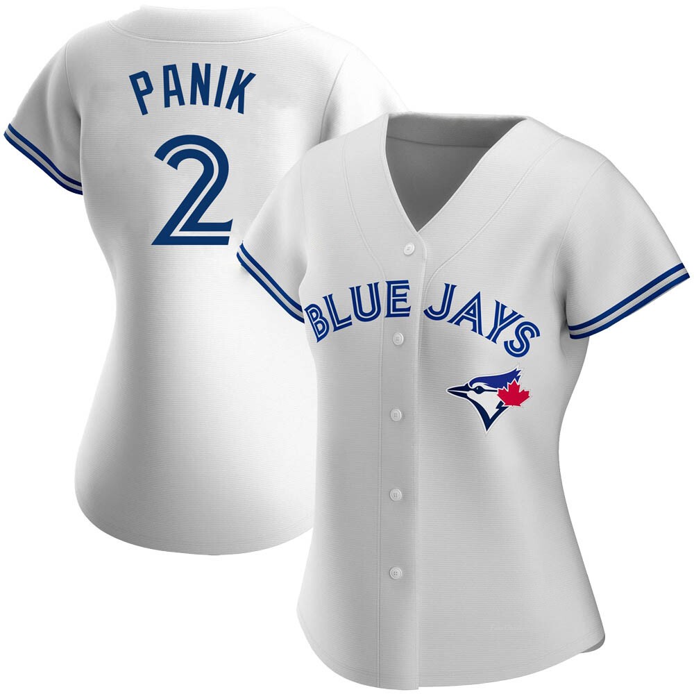 Women's Joe Panik Toronto Blue Jays Replica White Home Jersey