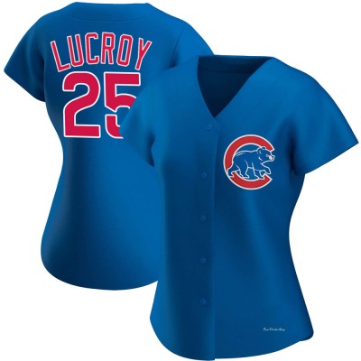 Women's Jonathan Lucroy Chicago Cubs Replica Royal Alternate Jersey