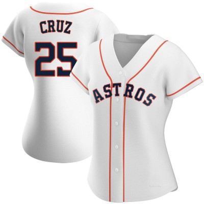 Women's Jose Cruz Jr. Houston Astros Authentic White Home Jersey