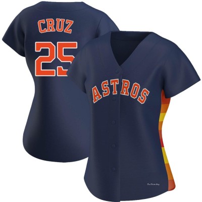 Women's Jose Cruz Jr. Houston Astros Replica Navy Alternate Jersey