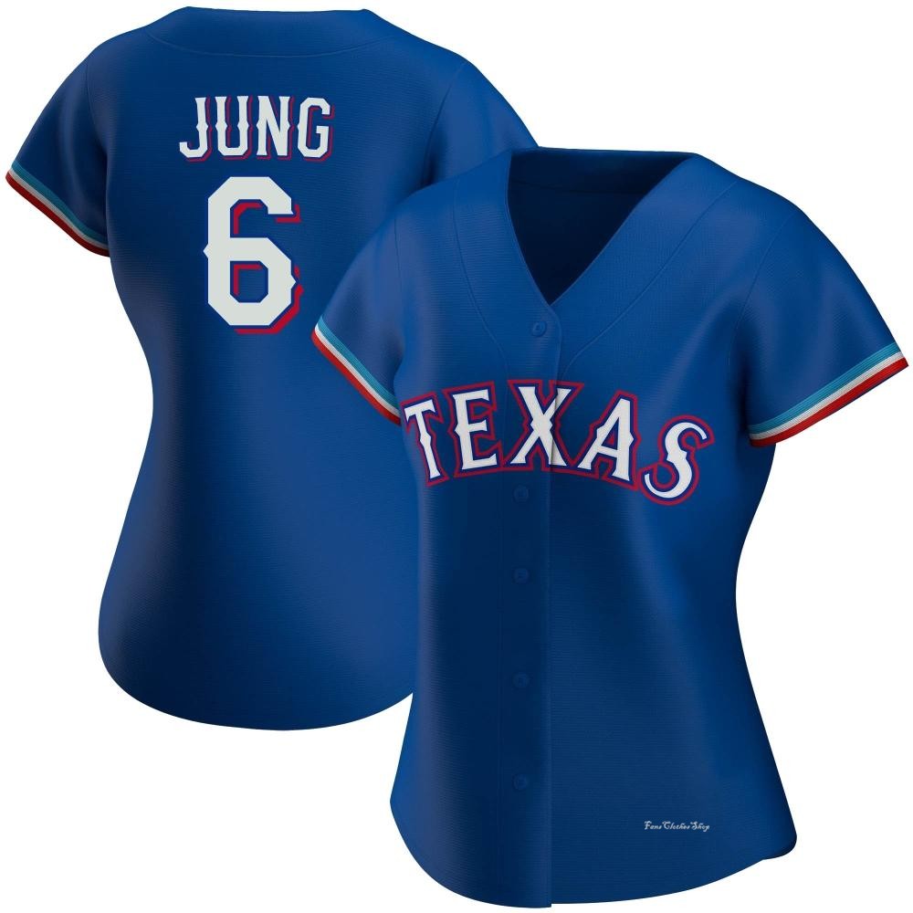 Women's Josh Jung Texas Rangers Replica Royal Alternate Jersey
