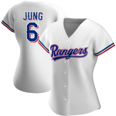 Women's Josh Jung Texas Rangers Replica White Home Jersey