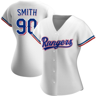 Women's Josh Smith Texas Rangers Authentic White Home Jersey