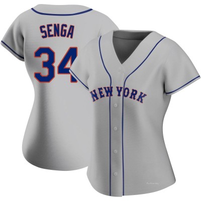 Women's Kodai Senga New York Mets Authentic Gray Road Jersey