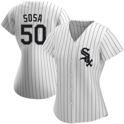 Women's Lenyn Sosa Chicago White Sox Replica White Home Jersey