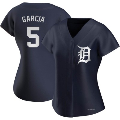 Women's Luis Garcia Detroit Tigers Replica Navy Alternate Jersey