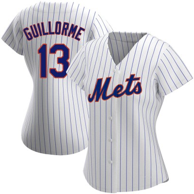 Women's Luis Guillorme New York Mets Authentic White Home Jersey