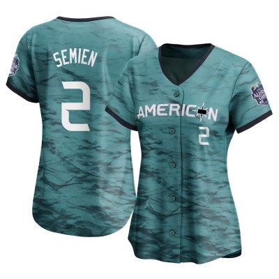 Women's Marcus Semien Texas Rangers Limited Teal American League Game 2023 All-Star Jersey