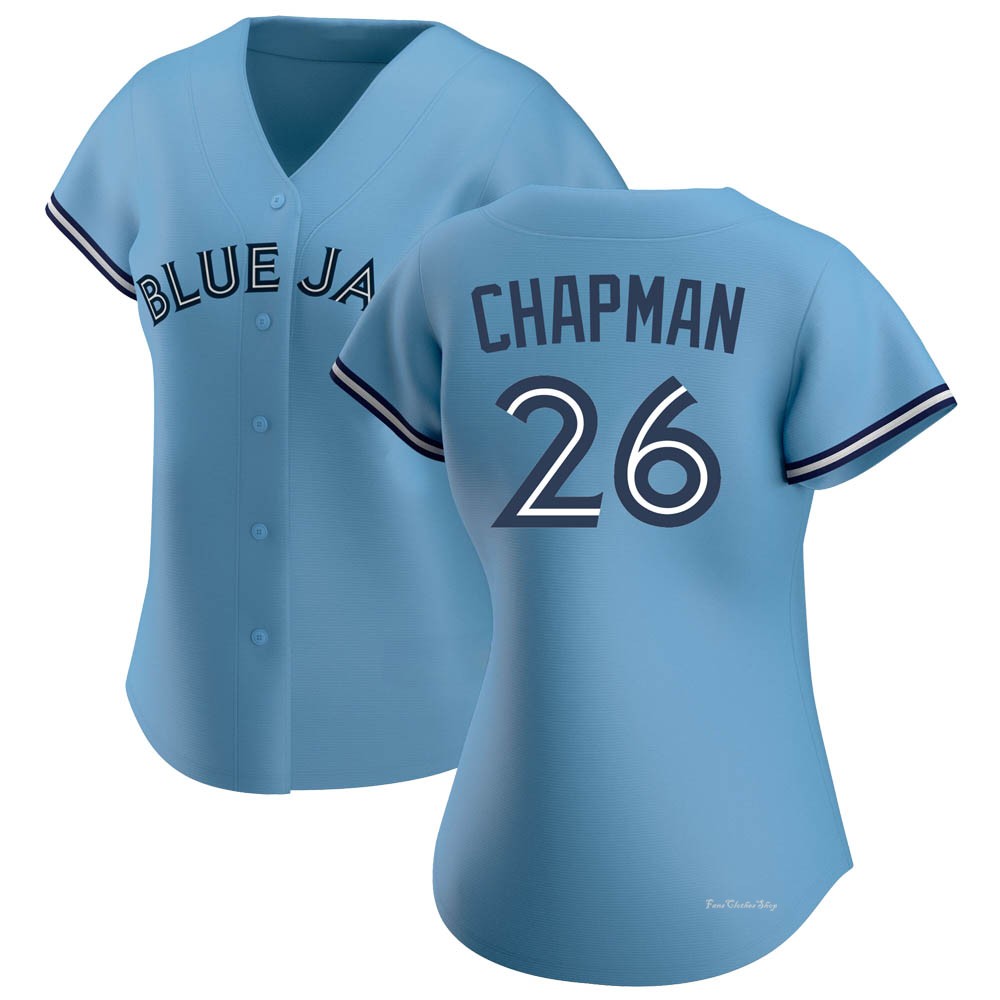 Women's Matt Chapman Toronto Blue Jays Replica Blue Jersey