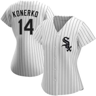 Women's Paul Konerko Chicago White Sox Replica White Home Jersey