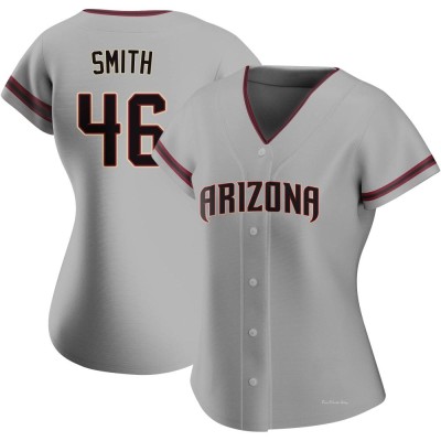 Women's Riley Smith Arizona Diamondbacks Authentic Gray Road Jersey