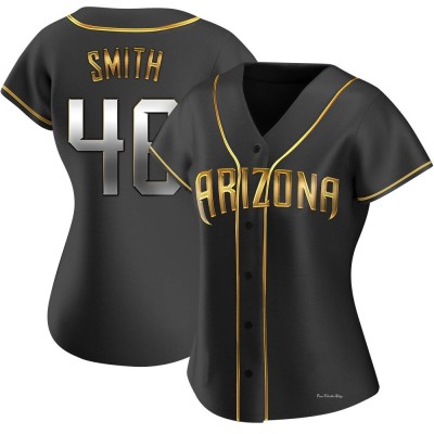 Women's Riley Smith Arizona Diamondbacks Replica Black Golden Alternate Jersey
