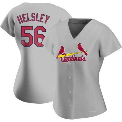 Women's Ryan Helsley St. Louis Cardinals Replica Gray Road Jersey