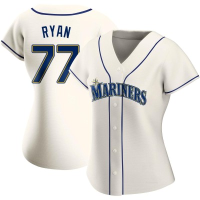 Women's Ryder Ryan Seattle Mariners Replica Cream Alternate Jersey