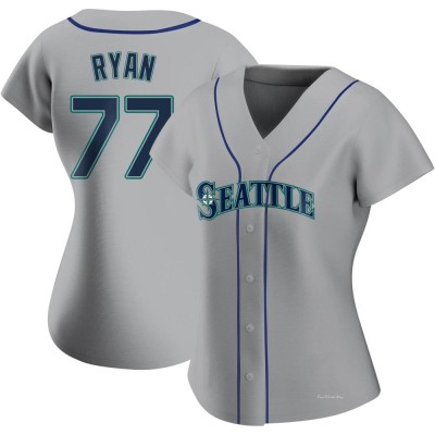 Women's Ryder Ryan Seattle Mariners Replica Gray Road Jersey