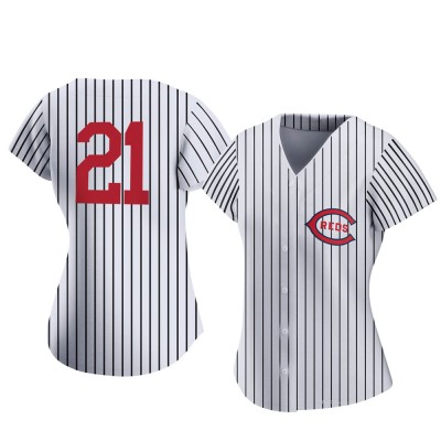 Women's Sean Casey Cincinnati Reds Replica White 2022 Field Of Dreams Jersey