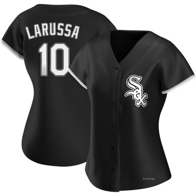 Women's Tony Larussa Chicago White Sox Replica Black Alternate Jersey