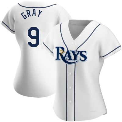Women's Tristan Gray Tampa Bay Rays Replica White Home Jersey