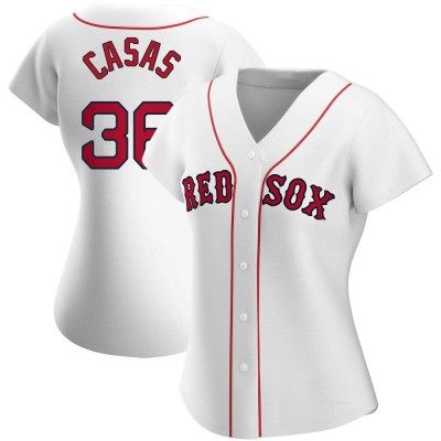 Women's Triston Casas Boston Red Sox Authentic White Home Jersey