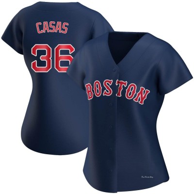 Women's Triston Casas Boston Red Sox Replica Navy Alternate Jersey