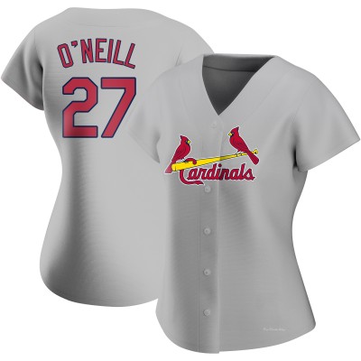 Women's Tyler O'Neill St. Louis Cardinals Replica Gray Road Jersey