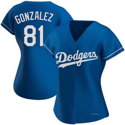 Women's Victor Gonzalez Los Angeles Dodgers Replica Royal Alternate Jersey
