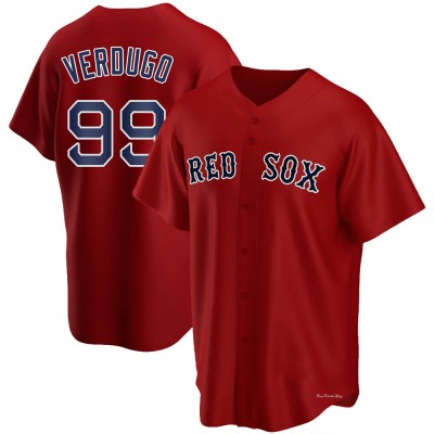 Youth Alex Verdugo Boston Red Sox Replica Red Alternate Jersey