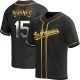 Youth Austin Barnes Los Angeles Dodgers Replica Black Golden Alternate Jersey