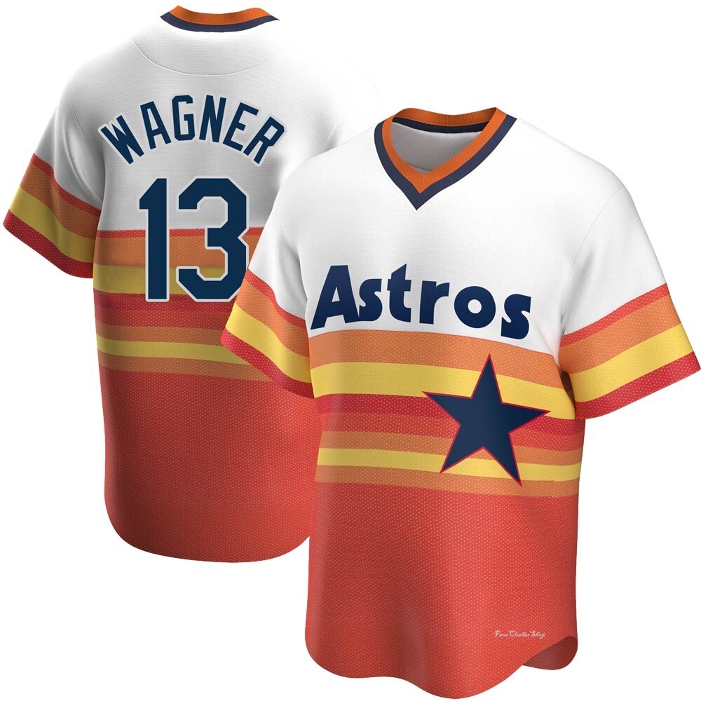 Youth Billy Wagner Houston Astros Replica White Home Cooperstown Collection Jersey
