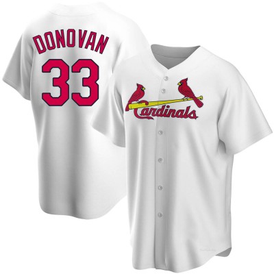 Youth Brendan Donovan St. Louis Cardinals Replica White Home Jersey