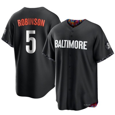 Youth Brooks Robinson Baltimore Orioles Replica Black 2023 City Connect Jersey