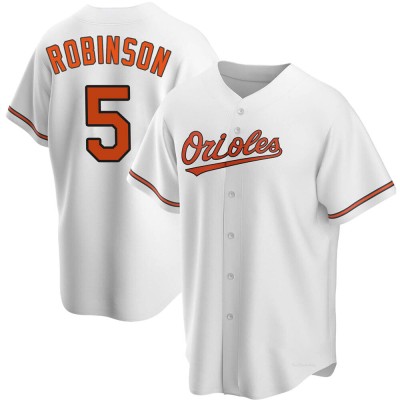 Youth Brooks Robinson Baltimore Orioles Replica White Home Jersey