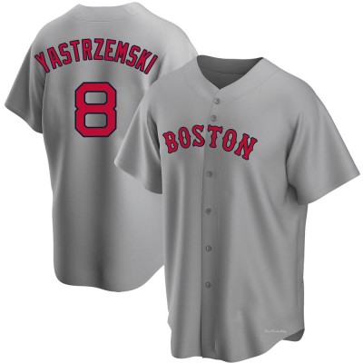 Youth Carl Yastrzemski Boston Red Sox Replica Gray Road Jersey