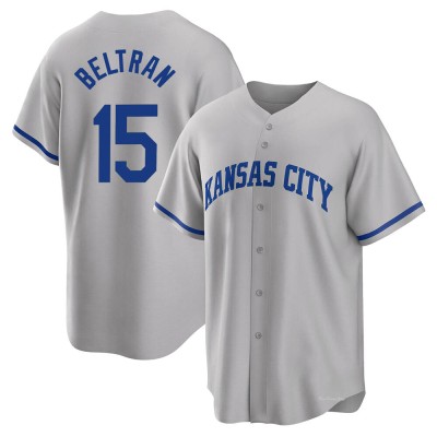 Youth Carlos Beltran Kansas City Royals Replica Gray 2022 Road Jersey