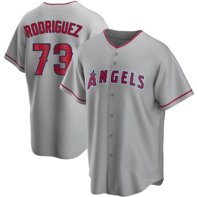 Youth Chris Rodriguez Los Angeles Angels Replica Silver Road Jersey