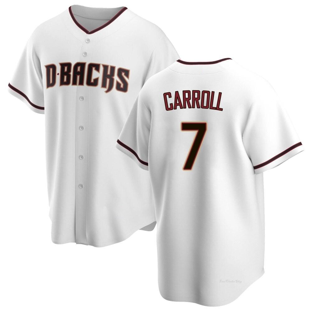 Youth Corbin Carroll Arizona Diamondbacks Replica White Home Jersey