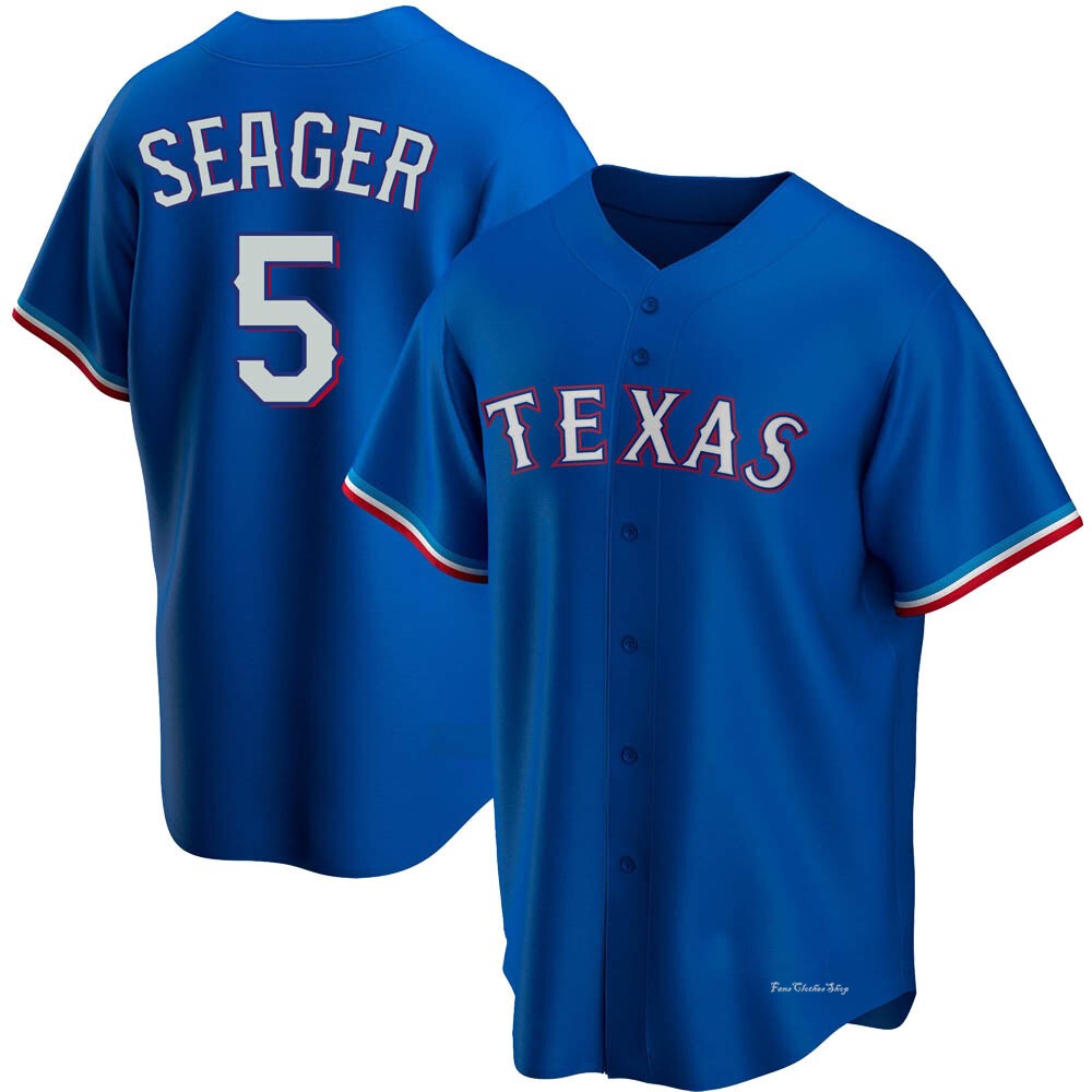 Youth Corey Seager Texas Rangers Replica Royal Alternate Jersey