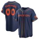 Youth Custom Houston Astros Replica Navy 2022 City Connect Jersey