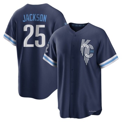 Youth Danny Jackson Kansas City Royals Replica Navy 2022 City Connect Jersey