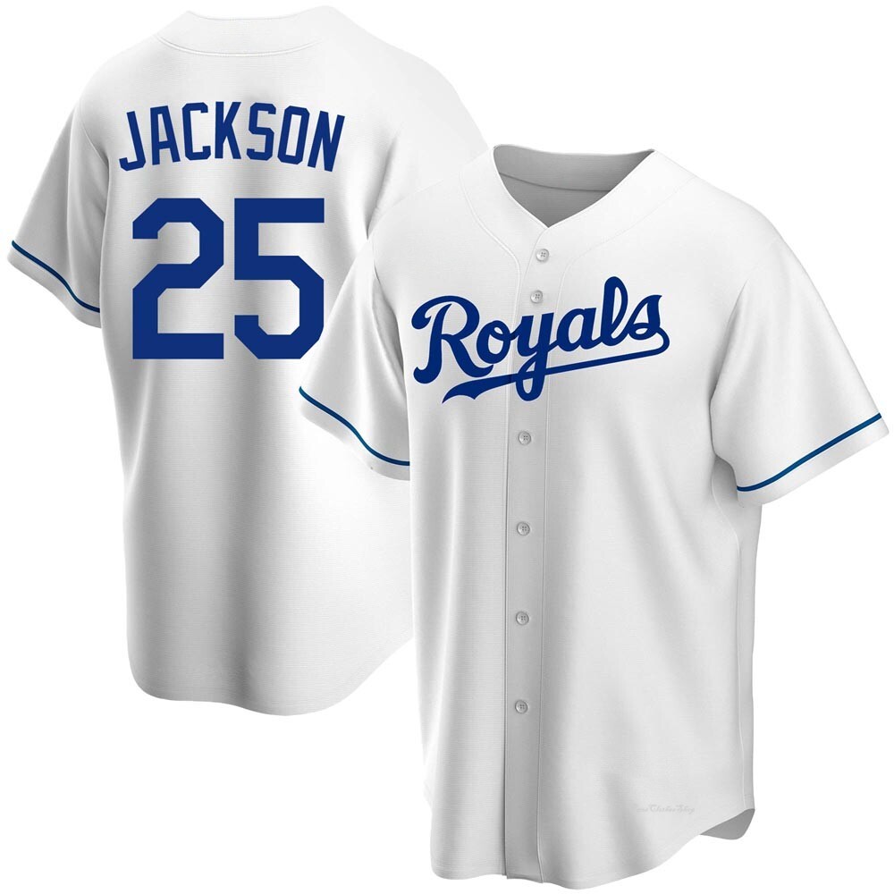 Youth Danny Jackson Kansas City Royals Replica White Home Jersey