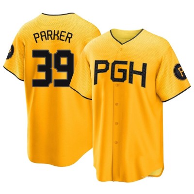 Youth Dave Parker Pittsburgh Pirates Replica Gold 2023 City Connect Jersey