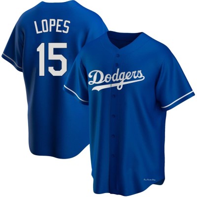Youth Davey Lopes Los Angeles Dodgers Replica Royal Alternate Jersey