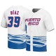 Youth Edwin Diaz Puerto Rico Baseball Replica White 2023 World Baseball Classic Jersey
