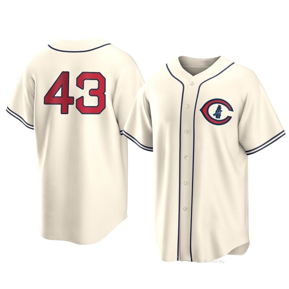 Youth Esteban Quiroz Chicago Cubs Replica Cream 2022 Field Of Dreams Jersey