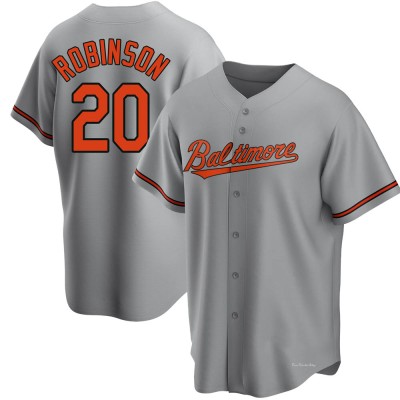 Youth Frank Robinson Baltimore Orioles Replica Gray Road Jersey