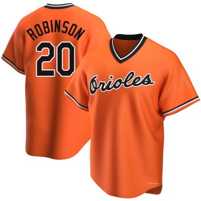 Youth Frank Robinson Baltimore Orioles Replica Orange Alternate Cooperstown Collection Jersey
