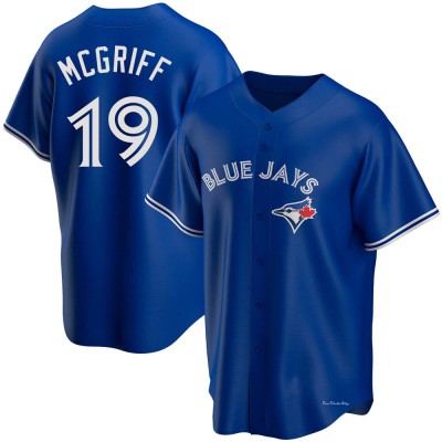 Youth Fred Mcgriff Toronto Blue Jays Replica Royal Alternate Jersey